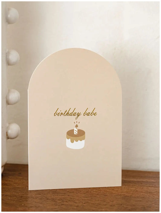Greeting Card - Birthday Babe